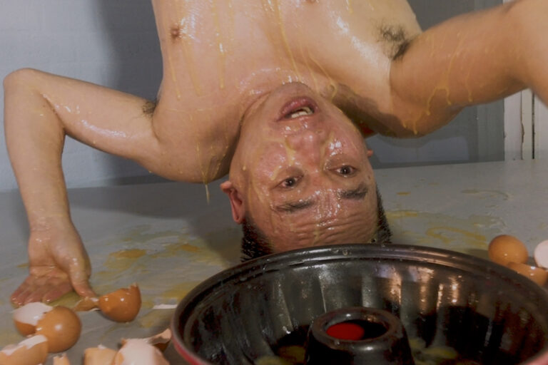 Philemon Mukarno Performance Art Take, eat, my body(2021) online performance for  Cult 24 New York.
