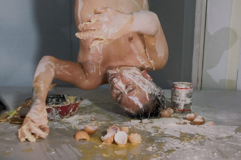 Philemon Mukarno Performance Art Take, eat, my body(2021) online performance for  Cult 24 New York.