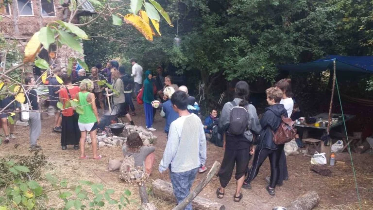 Philemon Mukarno Performance Art Queer Shadow (2019)'30 Sesalac Butoh Retreat, Serbia.