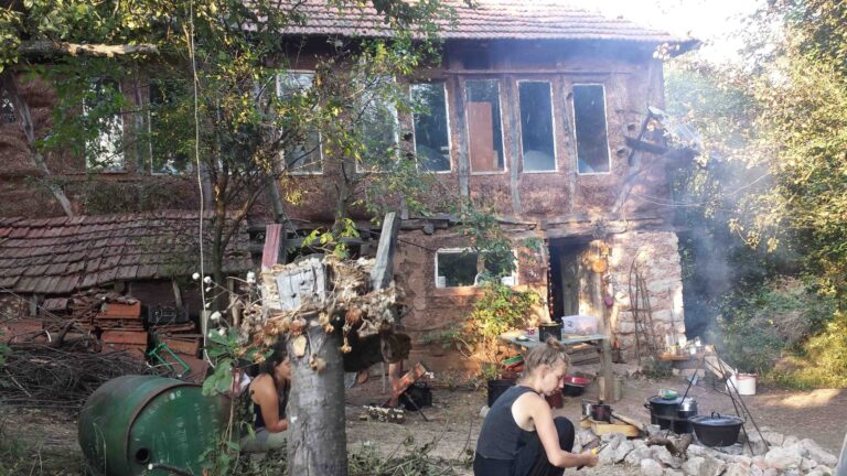 Philemon Mukarno Performance Art Queer Shadow (2019)'30 Sesalac Butoh Retreat, Serbia.