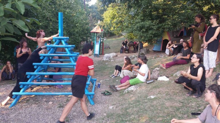Philemon Mukarno Performance Art Queer Shadow (2019)'30 Sesalac Butoh Retreat, Serbia.