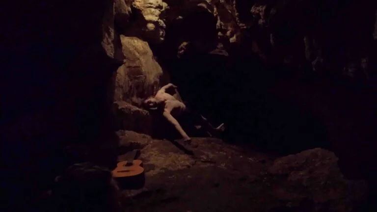 Philemon Mukarno Performance Art Queer Shadow (2019)'30 Sesalac Butoh Retreat, Serbia.