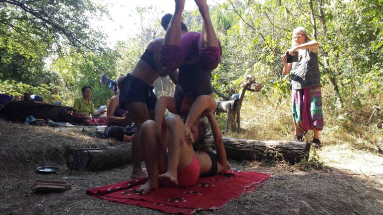 Philemon Mukarno Performance Art Queer Shadow (2019)'30 Sesalac Butoh Retreat, Serbia.