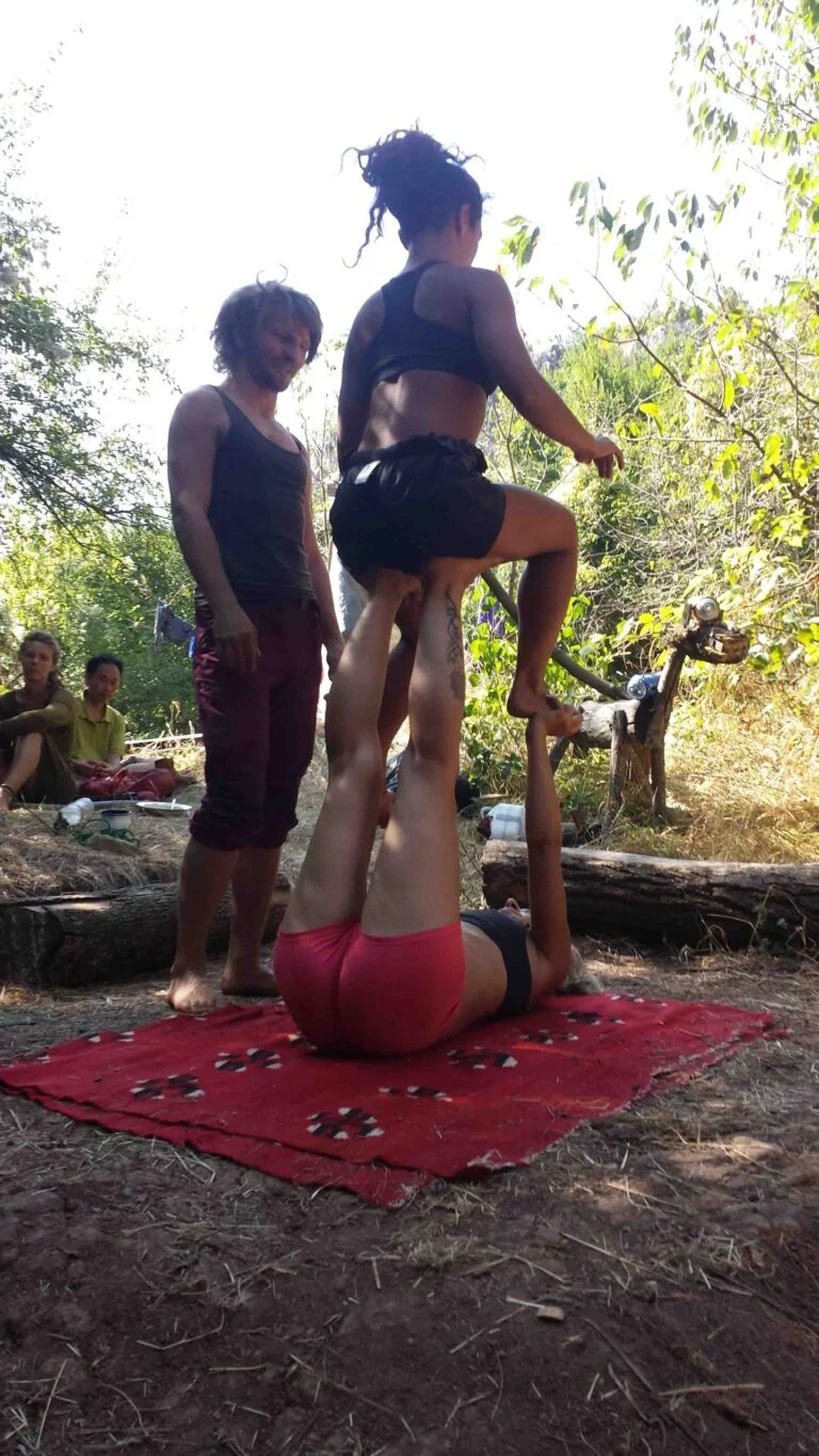 Philemon Mukarno Performance Art Queer Shadow (2019)'30 Sesalac Butoh Retreat, Serbia.