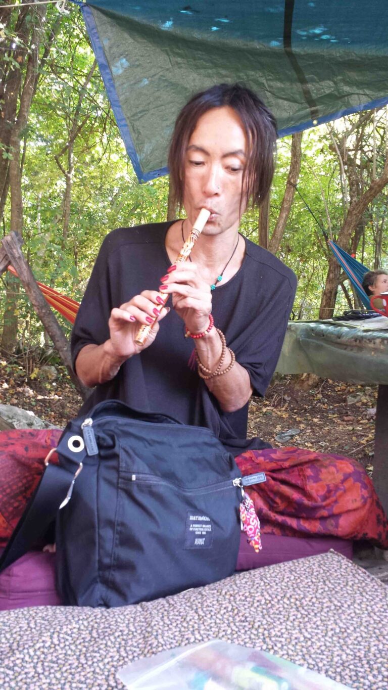 Philemon Mukarno Performance Art Queer Shadow (2019)'30 Sesalac Butoh Retreat, Serbia.