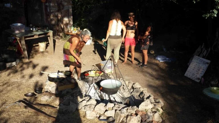 Philemon Mukarno Performance Art Queer Shadow (2019)'30 Sesalac Butoh Retreat, Serbia.