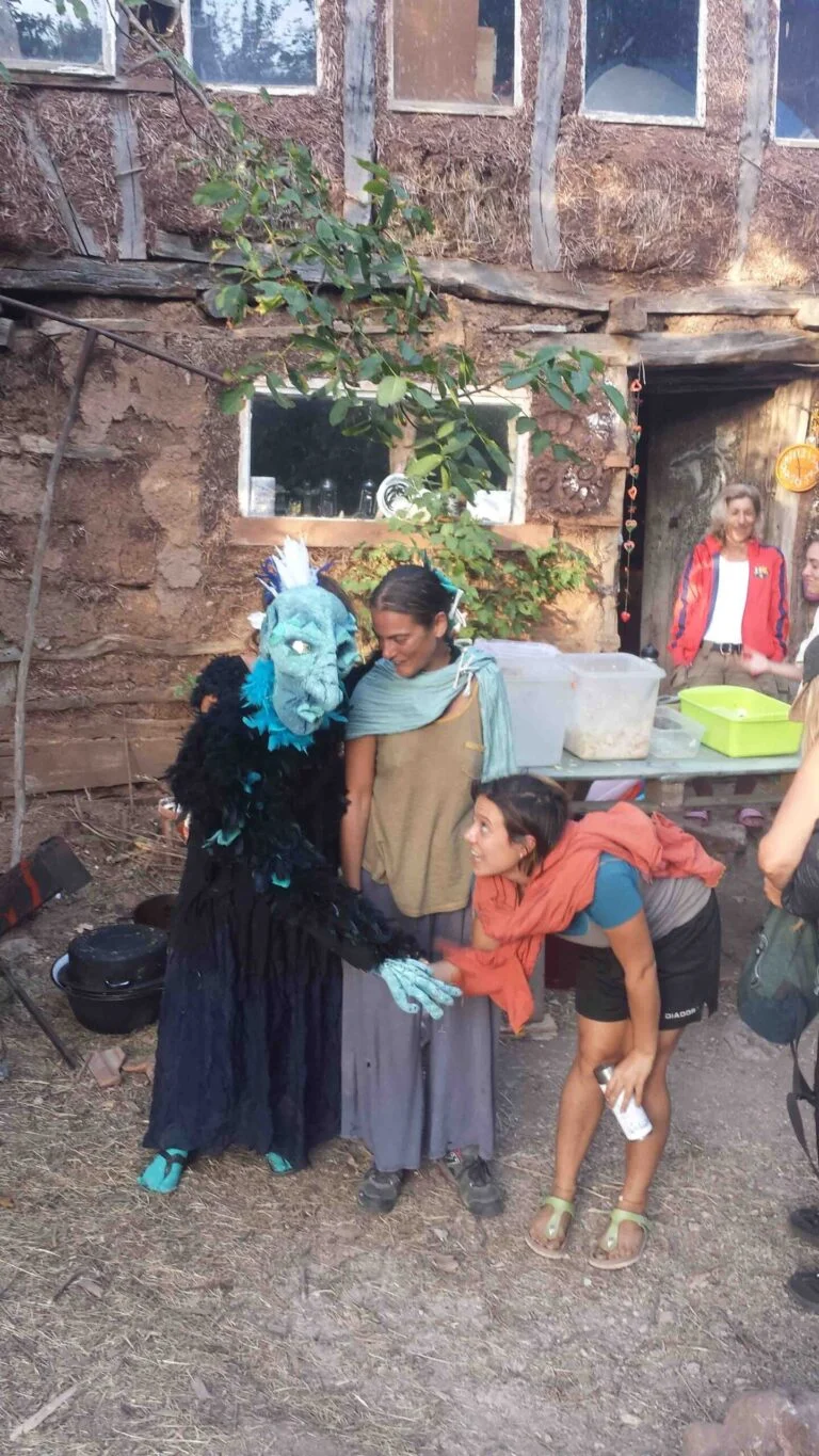 Philemon Mukarno Performance Art Queer Shadow (2019)'30 Sesalac Butoh Retreat, Serbia.