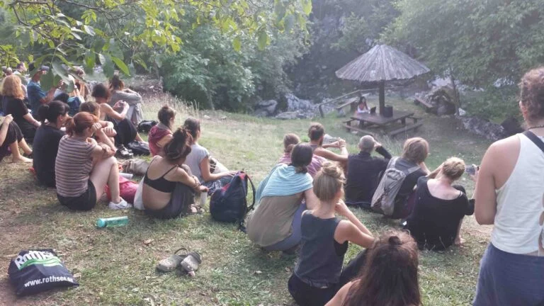 Philemon Mukarno Performance Art Queer Shadow (2019)'30 Sesalac Butoh Retreat, Serbia.