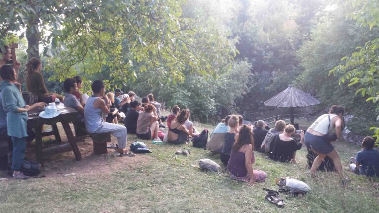 Philemon Mukarno Performance Art Queer Shadow (2019)'30 Sesalac Butoh Retreat, Serbia.