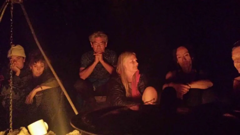 Philemon Mukarno Performance Art Queer Shadow (2019)'30 Sesalac Butoh Retreat, Serbia.