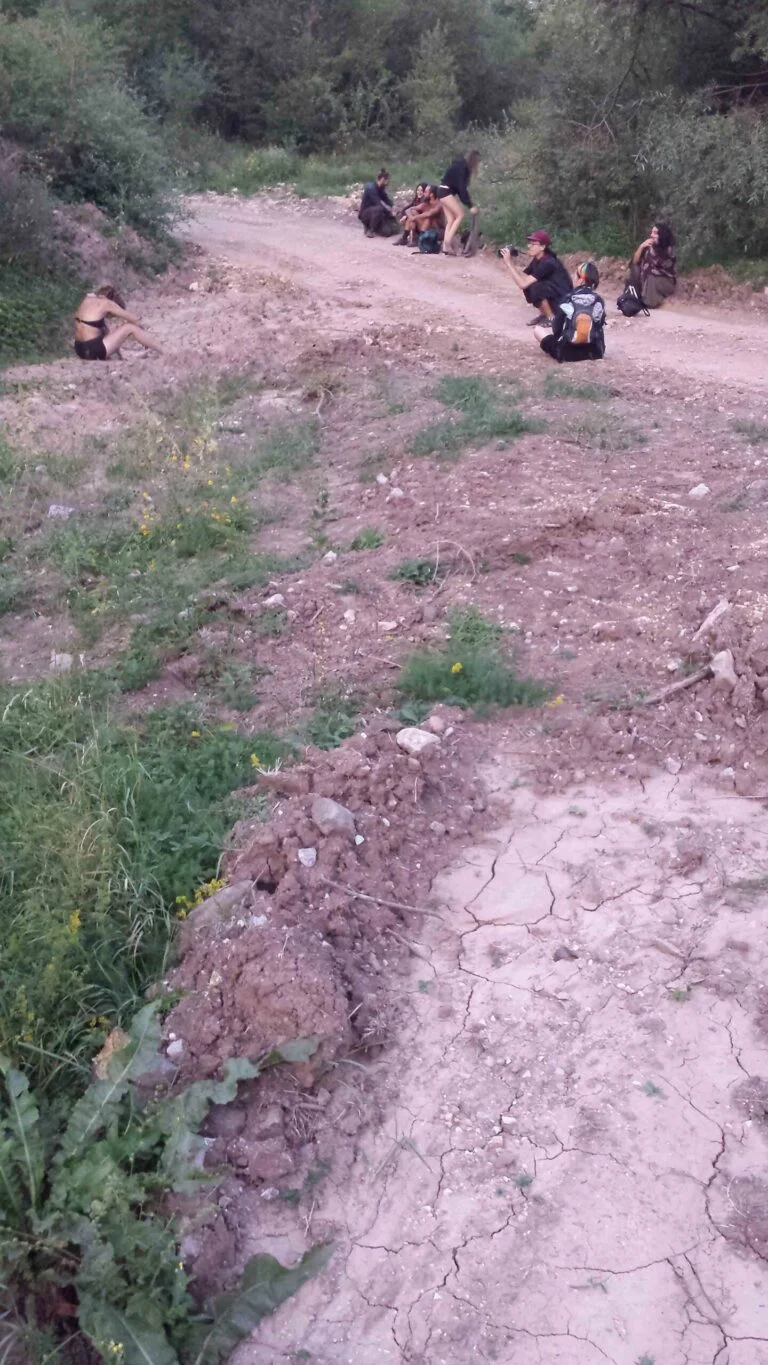 Philemon Mukarno Performance Art Queer Shadow (2019)'30 Sesalac Butoh Retreat, Serbia.