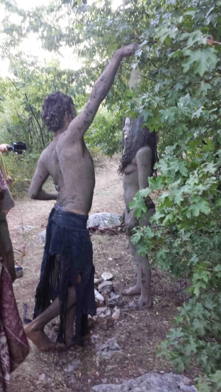 Philemon Mukarno Performance Art Queer Shadow (2019)'30 Sesalac Butoh Retreat, Serbia.