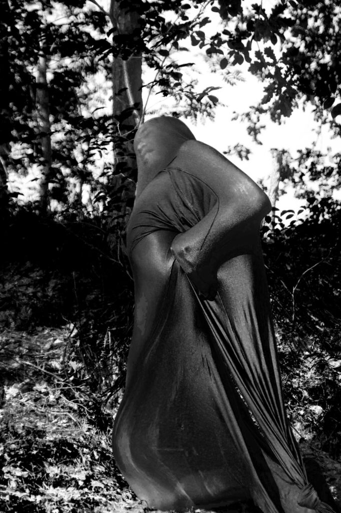 Naked butoh dance performance by Philemon Mukarno