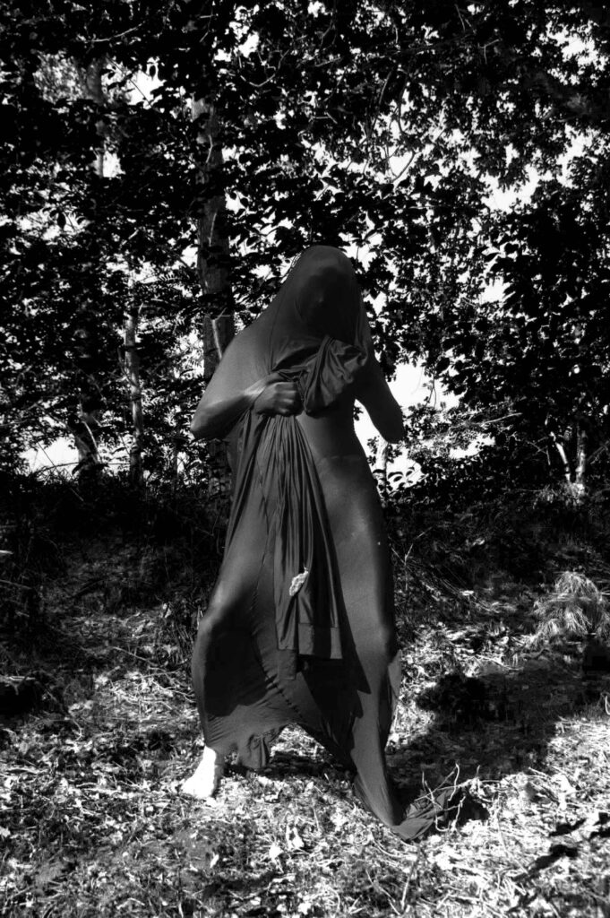 Naked butoh dance performance by Philemon Mukarno
