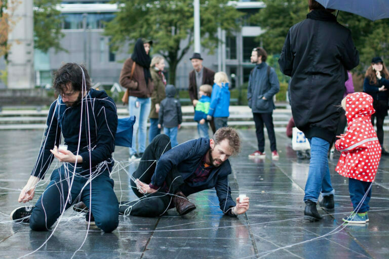 Philemon Mukarno Performance Art Open session Bergen(2017)1h at PAB Open Festival 2017, Bergen, Norway.