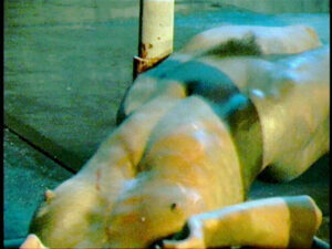 Philemon Mukarno Performance Art Saturn 3S90 (2005)’40 Bolnes Dockyard, Rotterdam, Netherlands