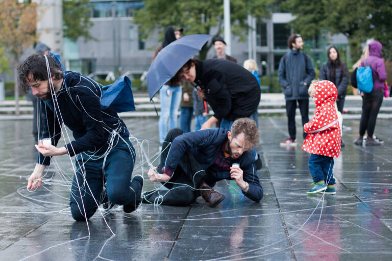 Philemon Mukarno Performance Art Open session Bergen(2017)1h at PAB Open Festival 2017, Bergen, Norway.
