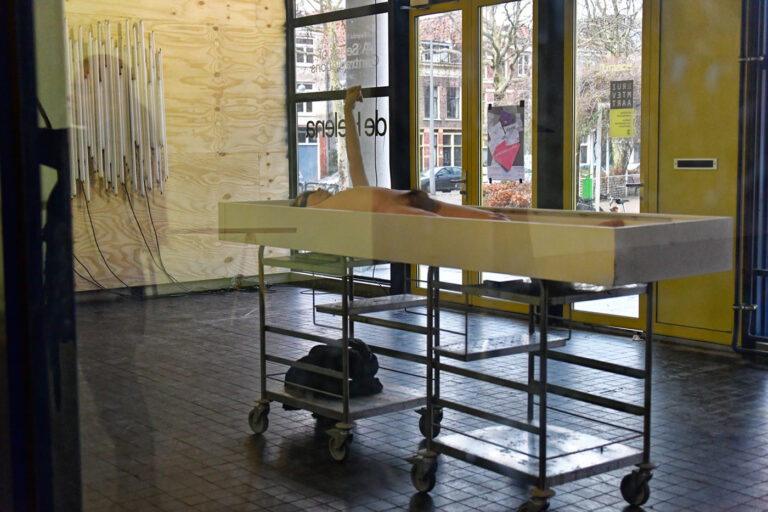 Philemon Mukarno Performance Art Sculpture Park (2019)1h P.S. – Performance Site, Den Hague, Netherlands