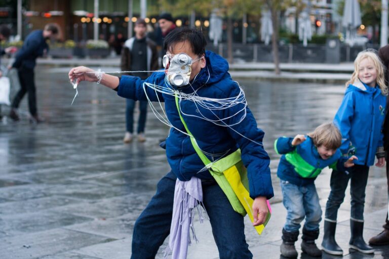 Philemon Mukarno Performance Art Open session Bergen(2017)1h at PAB Open Festival 2017, Bergen, Norway.