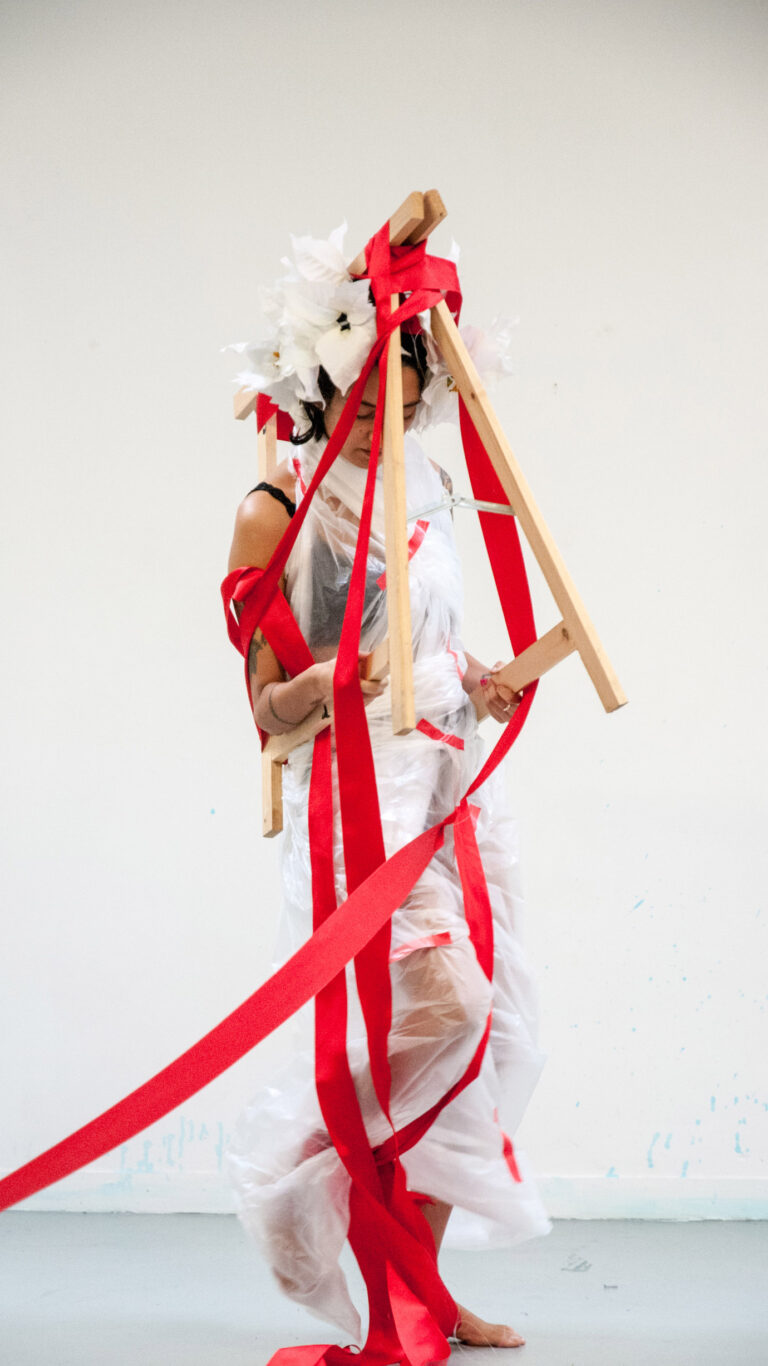 Philemon Mukarno Performance Art Trio Performance (2017)’30 IPA Performance Art Festival, Quartair, The Hague, Netherlands.