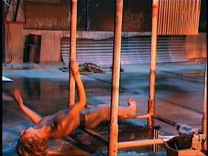 Philemon Mukarno Performance Art Saturn 3S90 (2005)’40 Bolnes Dockyard, Rotterdam, Netherlands