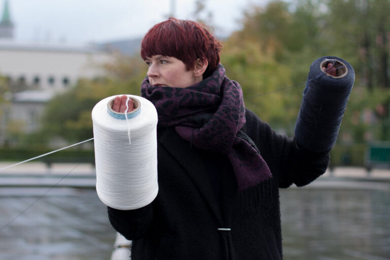 Philemon Mukarno Performance Art Open session Bergen(2017)1h at PAB Open Festival 2017, Bergen, Norway.