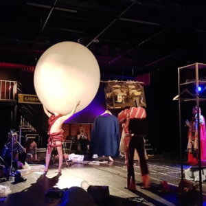 naked group performance in WormPhilemon Mukarno Performance Art Imaco(2020) ’30 video performance.