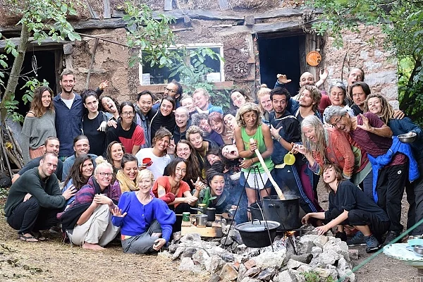 Philemon Mukarno Performance Art Queer Shadow (2019)'30 Sesalac Butoh Retreat, Serbia.