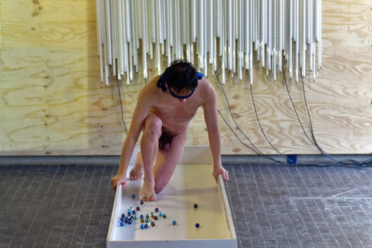 Philemon Mukarno Performance Art Sculpture Park (2019)1h P.S. – Performance Site, Den Hague, Netherlands