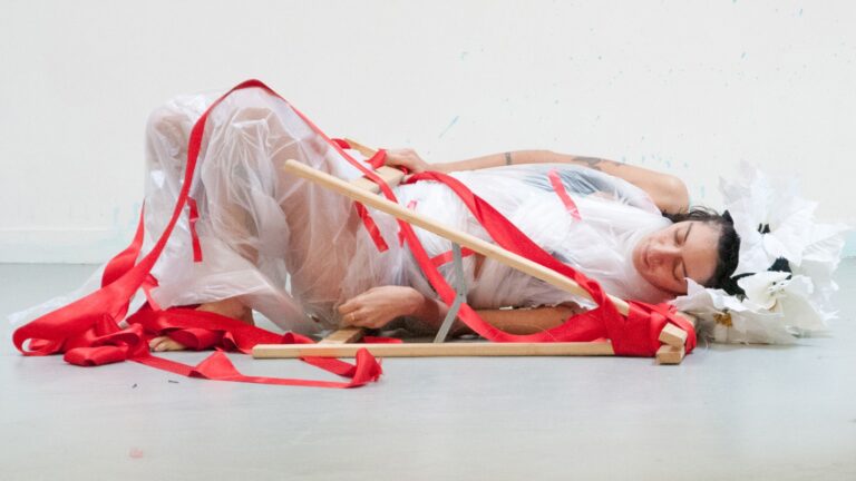 Philemon Mukarno Performance Art Trio Performance (2017)’30 IPA Performance Art Festival, Quartair, The Hague, Netherlands.