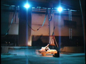 Philemon Mukarno Performance Art Saturn 3S90 (2005)’40 Bolnes Dockyard, Rotterdam, Netherlands