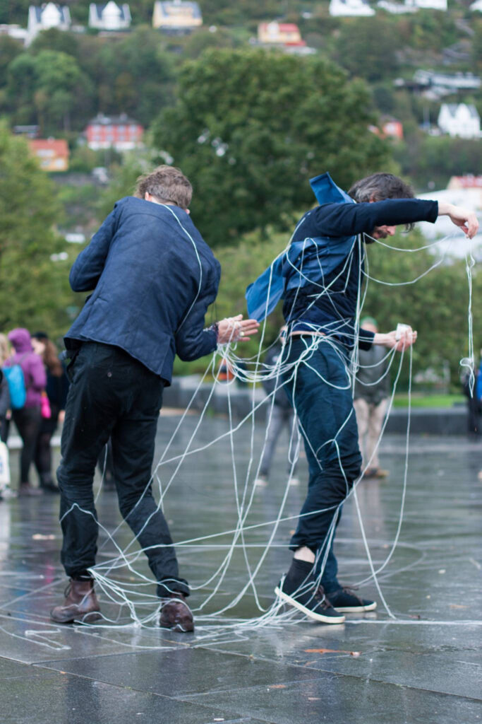 Philemon Mukarno Performance Art Open session Bergen(2017)1h at PAB Open Festival 2017, Bergen, Norway.