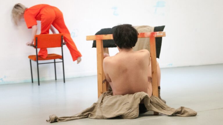 Philemon Mukarno Performance Art Trio Performance (2017)’30 IPA Performance Art Festival, Quartair, The Hague, Netherlands.