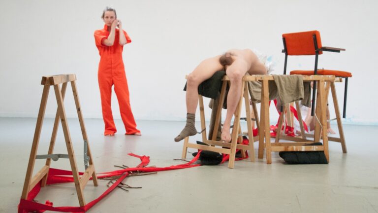 Philemon Mukarno Performance Art Trio Performance (2017)’30 IPA Performance Art Festival, Quartair, The Hague, Netherlands.