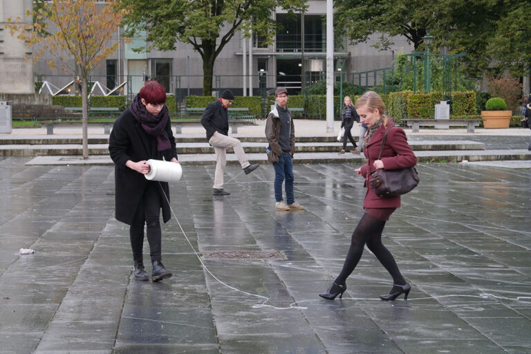 Philemon Mukarno Performance Art Open session Bergen(2017)1h at PAB Open Festival 2017, Bergen, Norway.