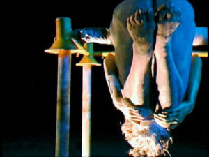 Philemon Mukarno Performance Art Saturn 3S90 (2005)’40 Bolnes Dockyard, Rotterdam, Netherlands