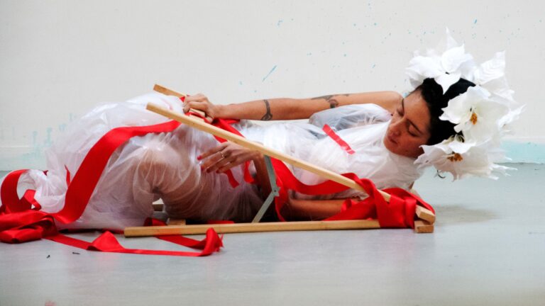 Philemon Mukarno Performance Art Trio Performance (2017)’30 IPA Performance Art Festival, Quartair, The Hague, Netherlands.