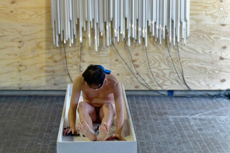 Philemon Mukarno Performance Art Sculpture Park (2019)1h P.S. – Performance Site, Den Hague, Netherlands