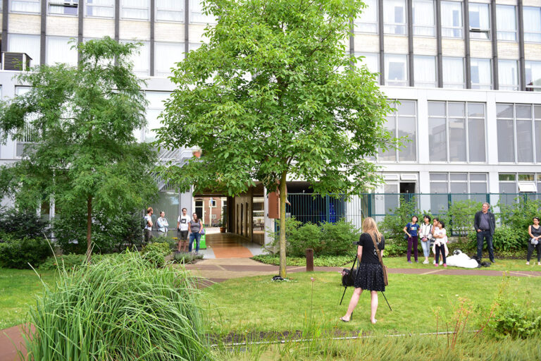 Philemon Mukarno Performance Art Garden-Performance(2017)1hIPA Performance Art Festival, Nutsh uis The Hague, Netherlands
