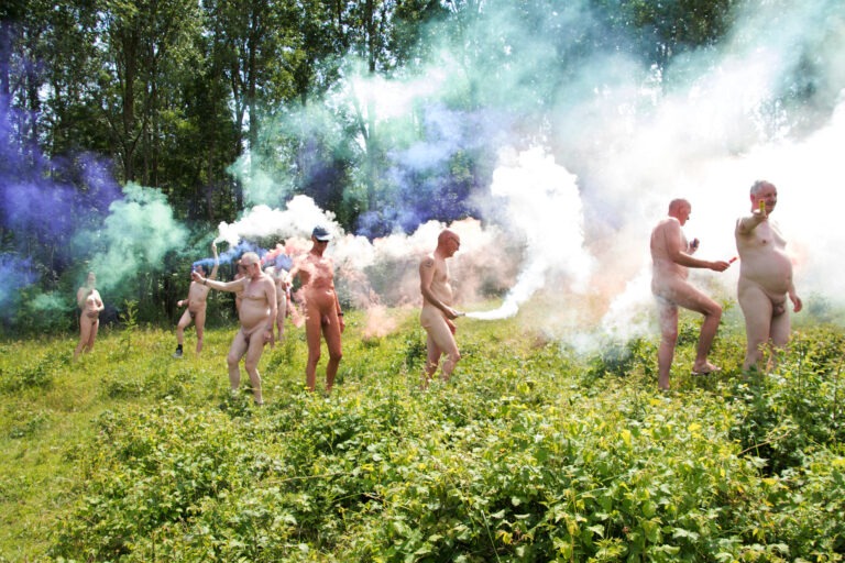 Hanabi Naked Festival, also known as the Nude Fireworks Festival