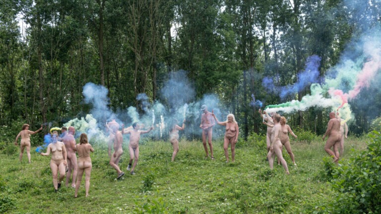 Hanabi Naked Festival, also known as the Nude Fireworks Festival