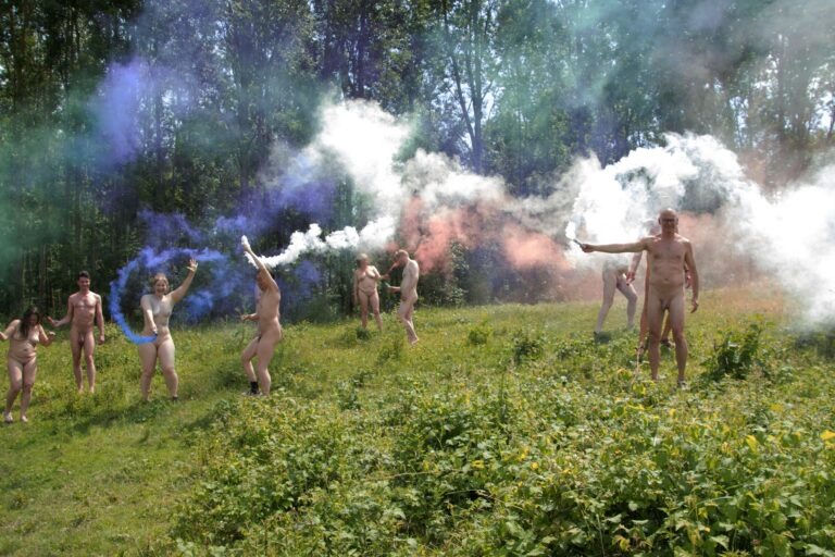Hanabi Naked Festival, also known as the Nude Fireworks Festival