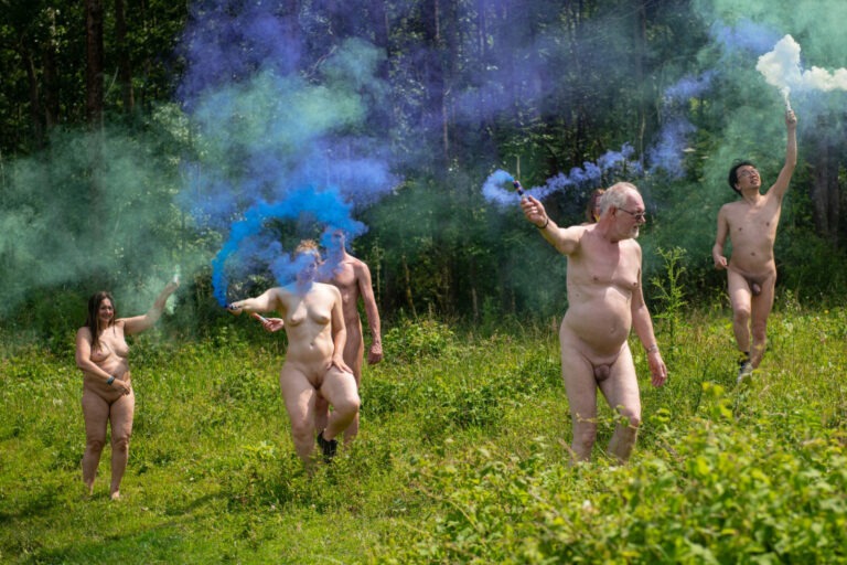 Hanabi Naked Festival, also known as the Nude Fireworks Festival
