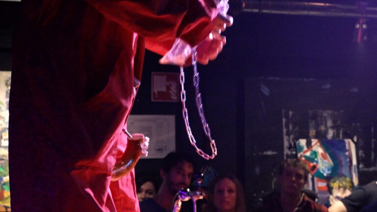 Philemon Mukarno doing a Naked Performance in WORM