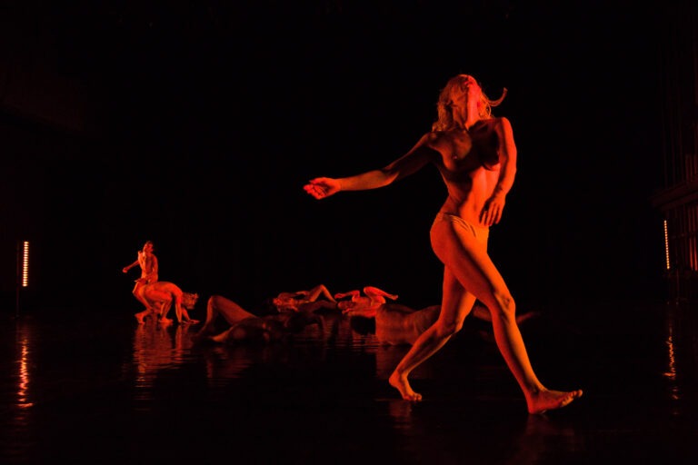 Dance by Philemon Mukarno, Vassia Zorbali, Eleni Kanavou, Evgenia Chetvertkova, Kyriakos Apostolidis Paimon, Rebecca Wijnruit, Styliana Apostolou, Marta Capaccioli. Choreograph by Federica Dauri.