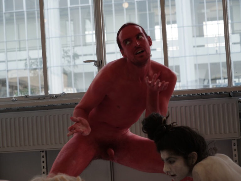 Death of ego Philemon Mukarno performance art naked ritual