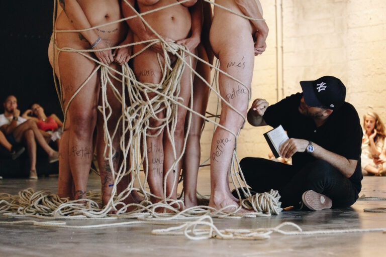 asphyxia performance art - Philemon Mukarno