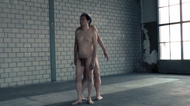 Philemon Mukarno doing a Naked Performance with Thomas Sollinger in Swiss