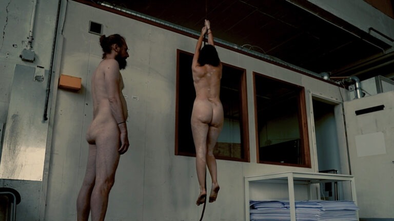 Naked performance by Belinda and Marc Luethi