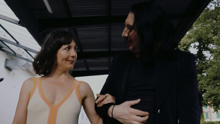 Belinda, Marc Luethi running away naked from the frightening human civilisation.